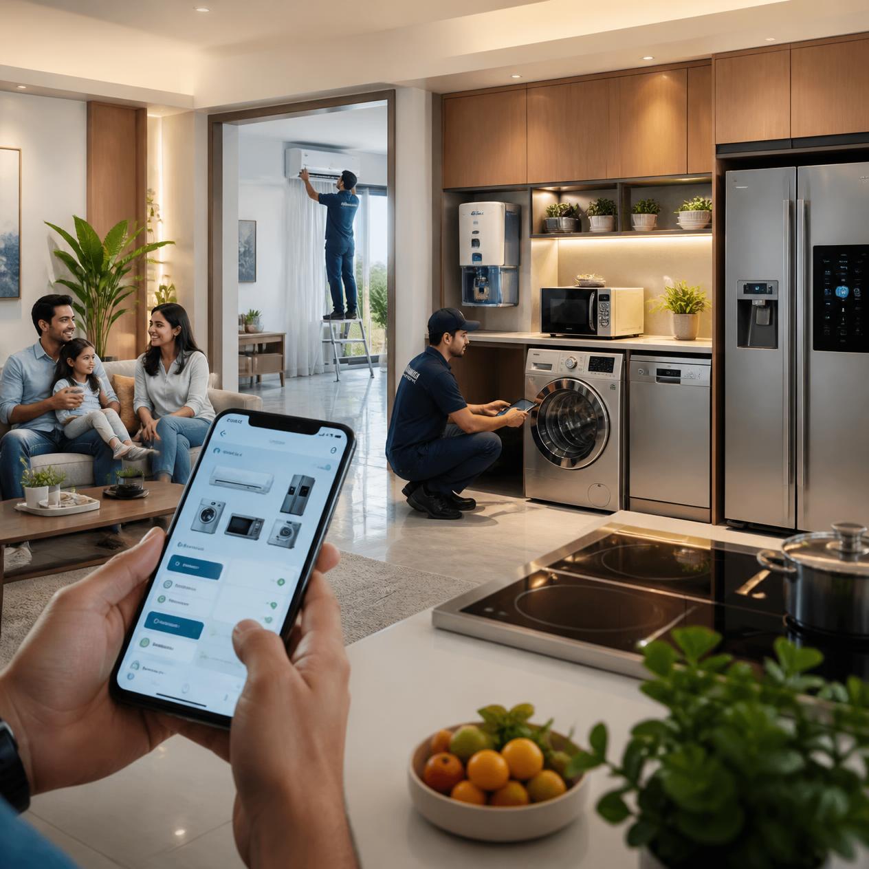 Cooling, Refrigeration, Washing Machine & Home Appliances